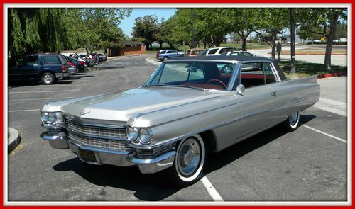 1963 cadillac coupe deville, collectors condition.....