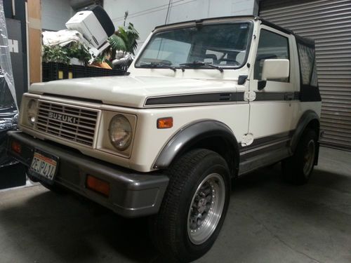 1987 suzuki samurai jx sport utility 2-door 1.3l