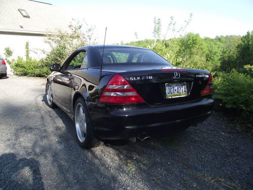 1999 mercedes-benz slk230 kompressor convertible 2-door 2.3l