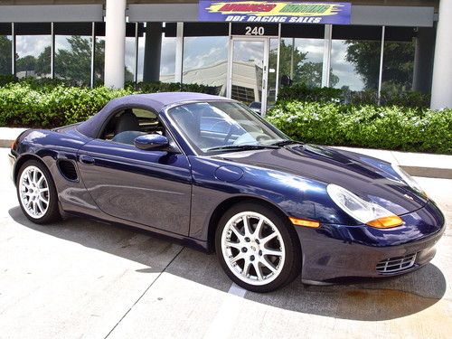 1999 porsche boxster hard soft top 6 speed 18 tech wheels 00 911 01