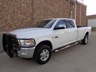 2011 dodge ram 2500 laramie crew cab long bed-diesel-4x4-navigation-one owner