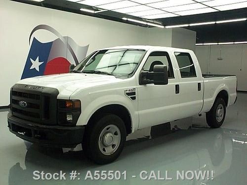 2010 ford f-250 crew cab 5.4l v8 auto bedliner 21k mi! texas direct auto