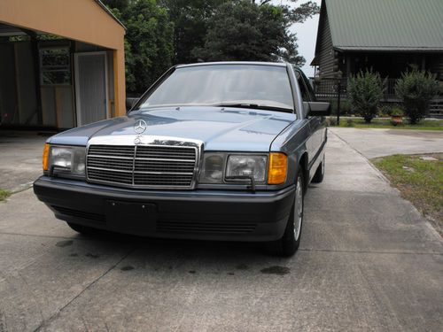 1989 mercedes 190e 2.6 4 dr.