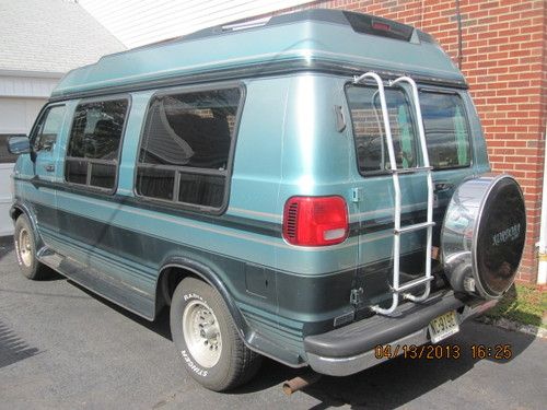 1995 dodge hi-top conversion van 2500