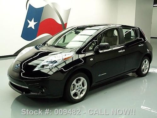 2011 nissan leaf sl zero emission electric nav rear cam texas direct auto