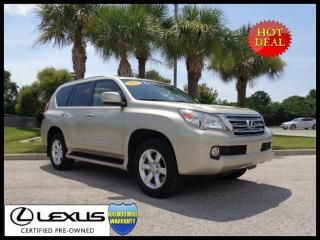 Lexus certified 2012 gx 460 navigation/comfort plus pkg &amp; more! exceptional!