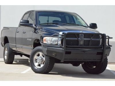 2005 ram 2500 slt quad 6spd diesel 4x4 l/bed truck hwy miles clean $599 ship