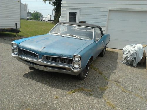 1967 pontiac tempest lemans super rare undisturbed survivor car (barn find)