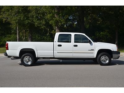 2004 chevrolet silverado 2500 crew cab lwb 2wd diesel 6.6l duramax clean carfax