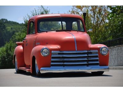 1953 chevy 5 window pickup. shop truck ,rat,street, hot rod