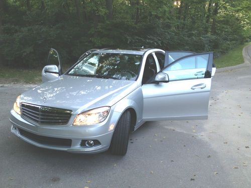 2008 mercedes-benz c-class c300 4matic, leather, moonroof, navigation