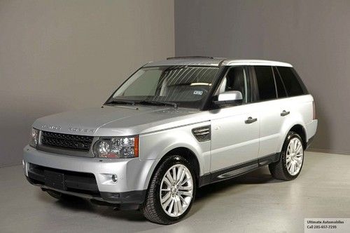 2010 range rover sport hse awd nav dvd sunroof leather heated xenons pdc camera