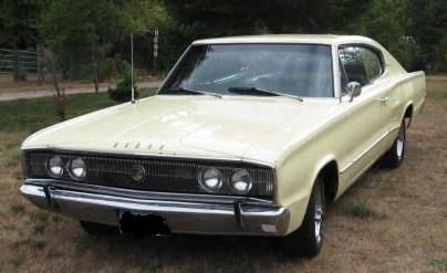 1966 dodge charger base hardtop 2-door 6.3l