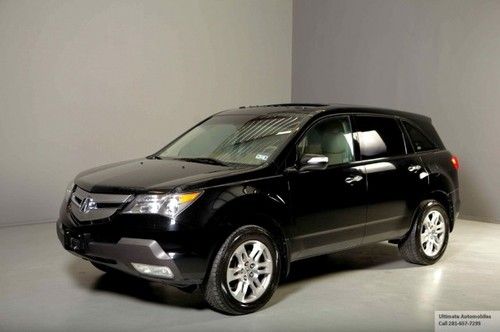 2009 acura mdx sh-awd nav 7-pass tech pkg leather sunroof heatseat rearcam xenon