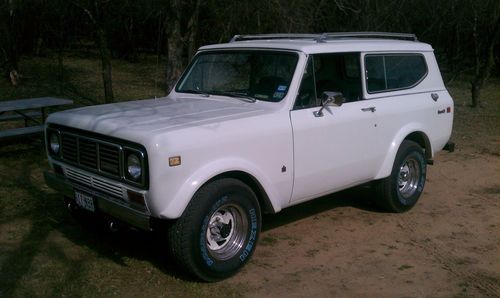 1976 international scout ii 345v8 4x4 convertible