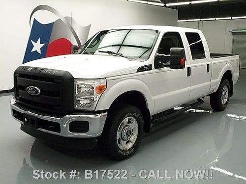 2011 ford f-250 4x4 xl crew 6 pass cruise ctrl 18&#039;s mi texas direct auto