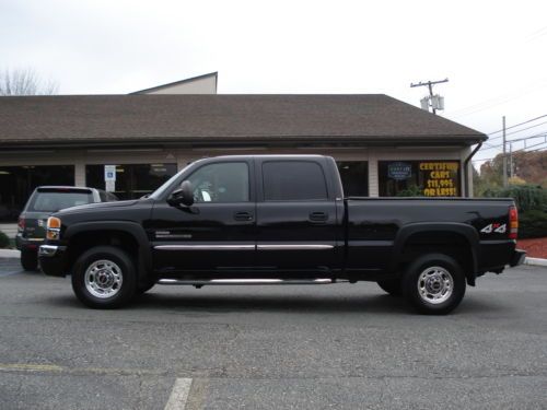 2003 gmc sierra 2500 hd slt crew cab 6.6l duramax diesel allison  loaded nice!