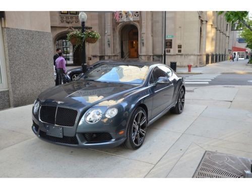 2013 continental gt v8 2 door coupe in thunder/brunel