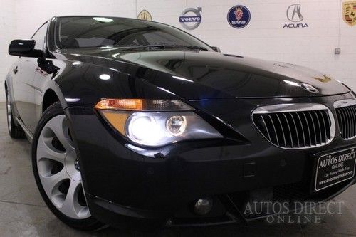 We finance 2005 bmw 645 ci rwd clean carfax mroof navi hids sptpkg htdsts wrrnty