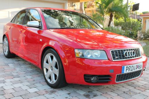 2004 audi s4 quattro-1-owner-super rare-wide body-v8-awd-loaded!-fla-kept-6-spd.