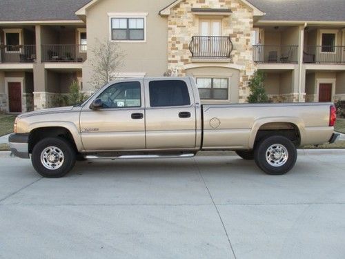 2004 crew cab ls duramax turbo diesel 8 new injectors 4 door clean texas truck