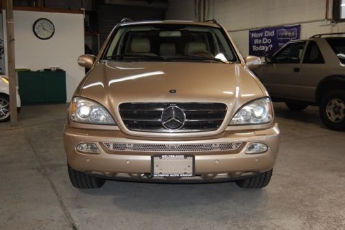 2003 mercedes-benz m-class ml500 4matic with low miles, nav