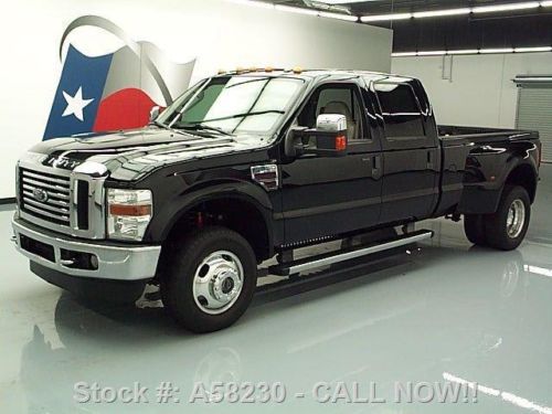 2009 ford f350 lariat diesel drw 4x4 sunroof nav 70k mi texas direct auto