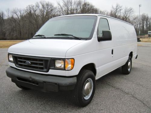 03 e250 cargo van extended long 138 v6 automatic