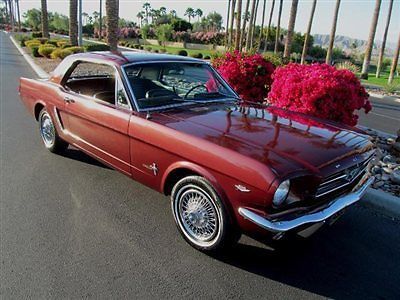 1965 ford mustang california black plate time capsule original miles no reserve!