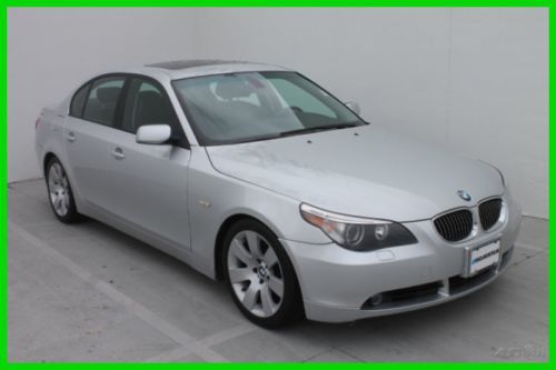 2007 bmw 530i 3l v6 sedan w/ roof/ memory seat/1 owner~clean car fax~ we finance