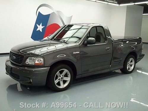 2003 ford f-150 svt lightning reg cab supercharged 63k texas direct auto