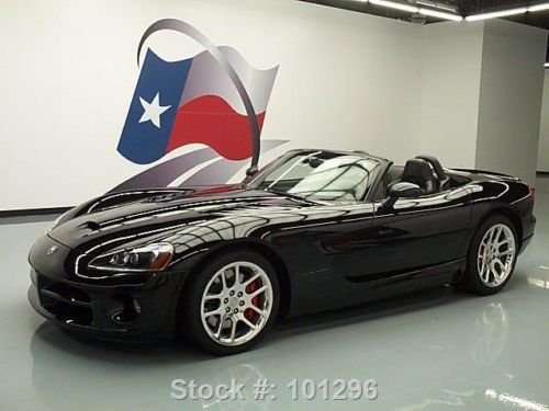 2004 dodge viper srt-10 roadster v10 500 hp xenons 19k texas direct auto