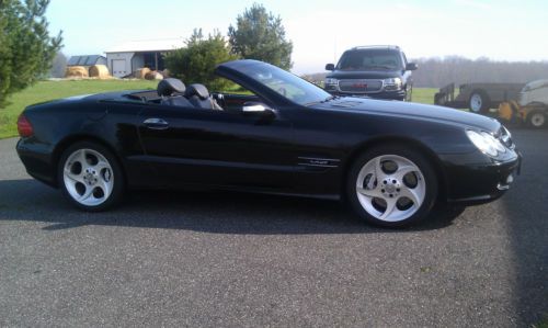 2004 mercedes benz sl600 hardtop convertible bi-turbo v12