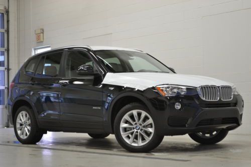 Great lease buy 15 bmw x3 28i driver assistance no reserve moonroof heated seats