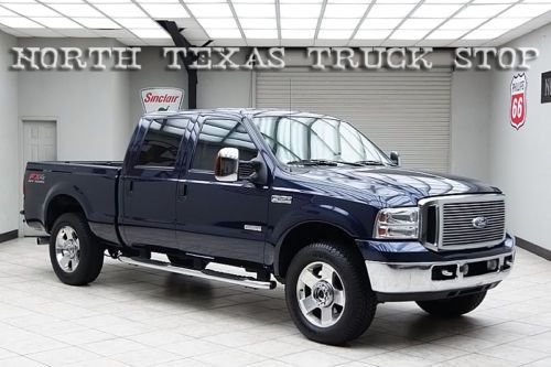 2006 ford f250 diesel 4x4 lariat leather crew texas truck