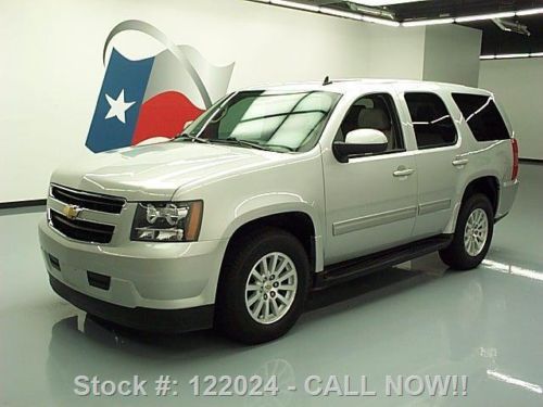 2011 chevy tahoe hybrid sunroof nav rear cam dvd 56k mi texas direct auto