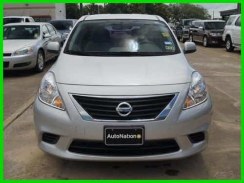 2012 nissan versa sv front wheel drive 1.6l i4 16v automatic 40417 miles