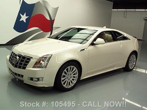 2012 cadillac cts4 3.6 performance awd rear cam 48k mi texas direct auto