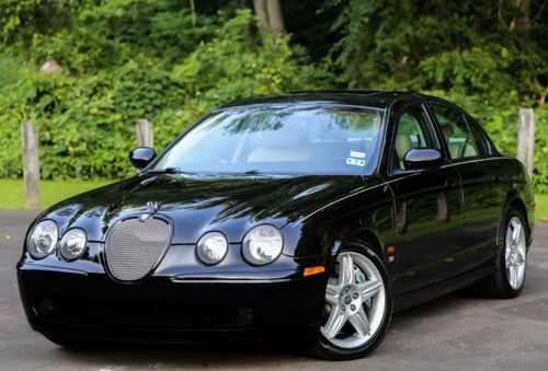 2003 jaguar s type s-type r supercharged v8 4.2l serviced 55k mi carfax southern