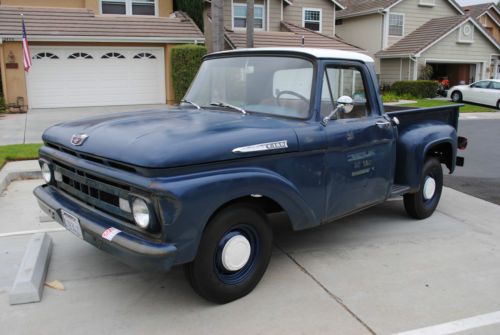 1961 ford f-100 pickup truck u.s. air force