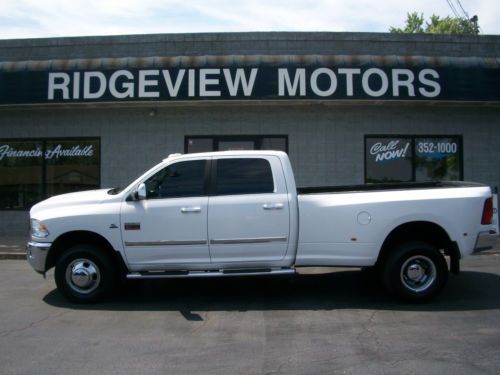 2011 ram 3500 laramie longhorn extended crew cab pickup 4-door 6.7l