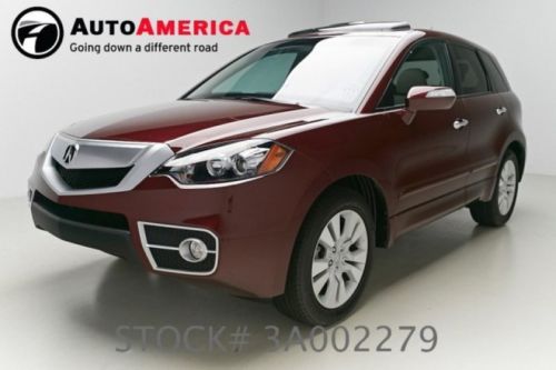 2012 acura rdx tech pkg 7k low mi nav rear cam park asst sunroof heated seats