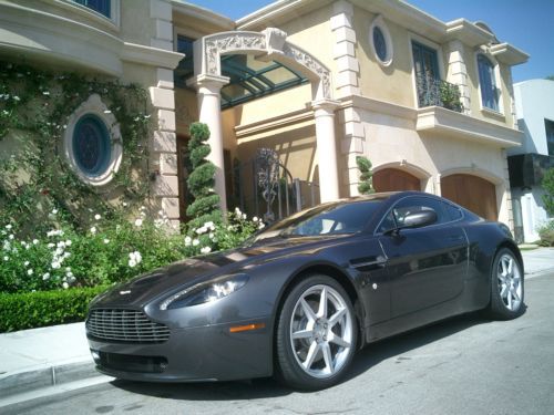 2007 aston martin vantage v8 like new, only 1342 miles, fully loaded