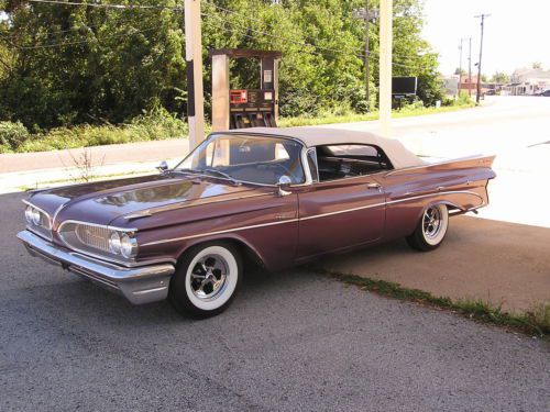 1959 pontiac catalina tri-power convertible super duty show car street rod