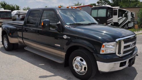 2005 king ranch f350 diesel truck 4x2 v-8 diesel / only 85972 miles / 1 owner