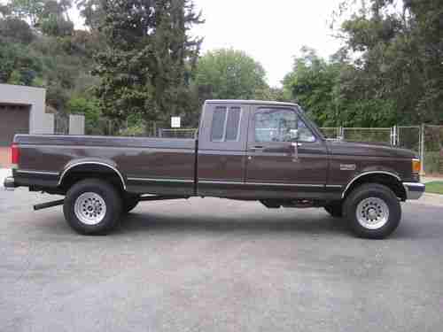 1989 Ford f250 3/4 ton xlt lariat #2