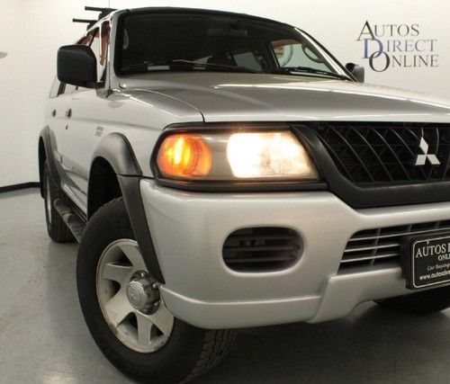 We finance 2002 mitsubishi montero sport ls 4wd 54k clean carfax pwrlcks cd 3.0l