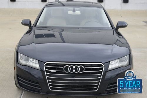 2013 audi a7 3.0t quattro prem plus 77k miles nav bk/cam roof