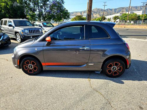 2014 fiat 500e battery electric hatchback