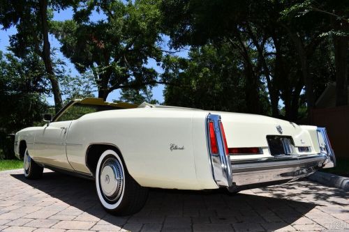 1976 cadillac eldorado very rare phoenician ivory over ivory leather interior